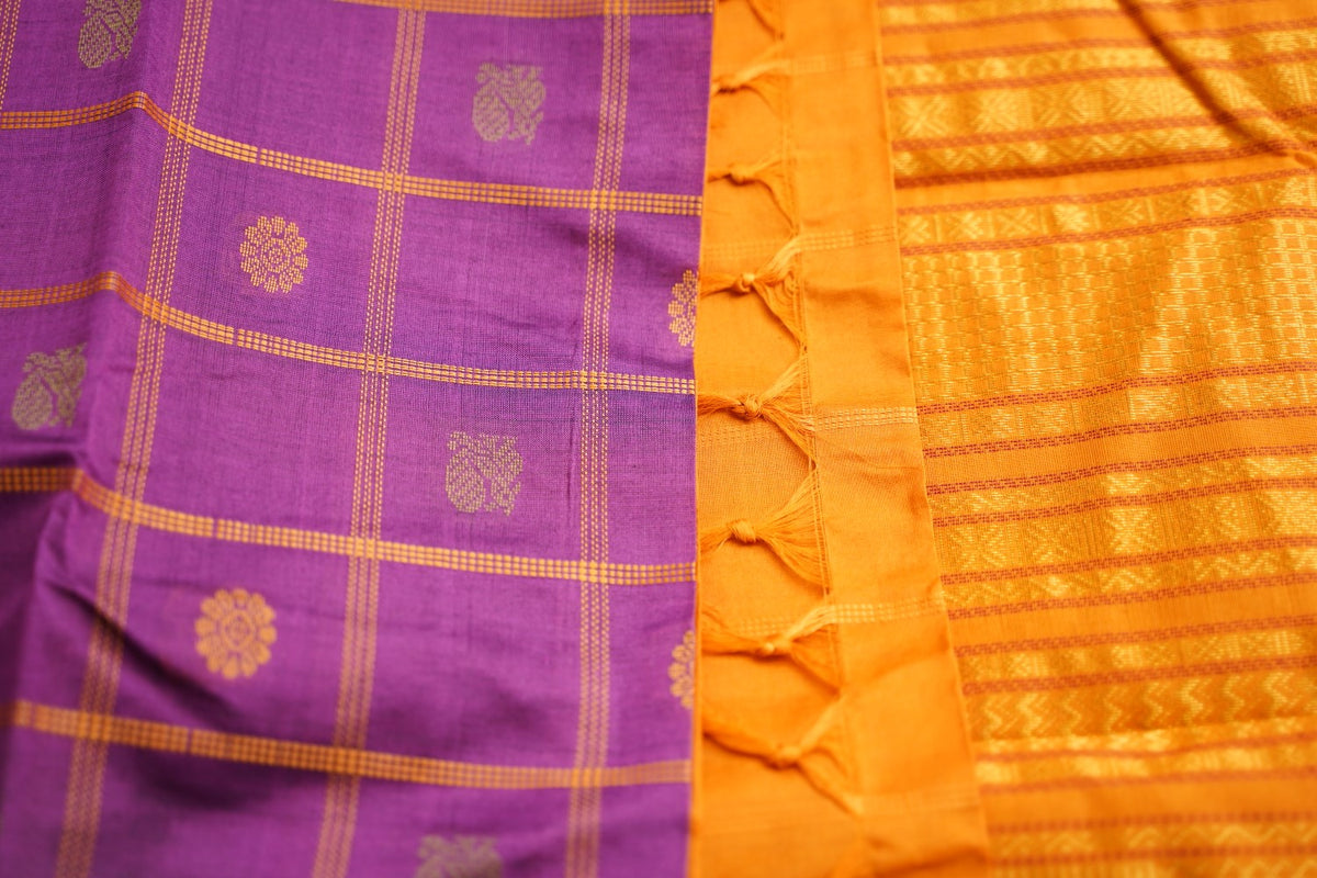 Kanchi Semi Silk Cotton Saree PC18062