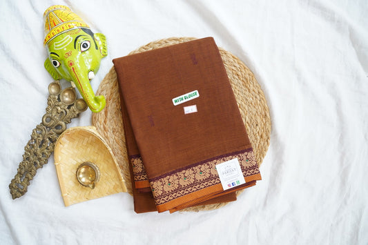 Chettinad handloom Cotton Saree PC16175