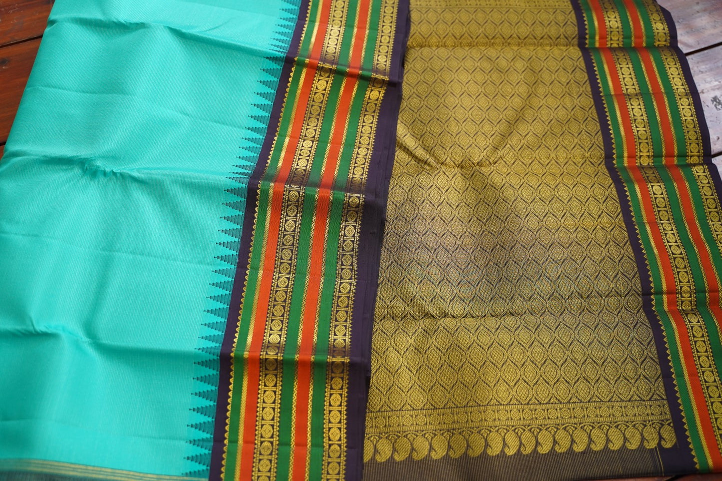 Pure Kanchi Vairaoosi Silk Saree PC17193