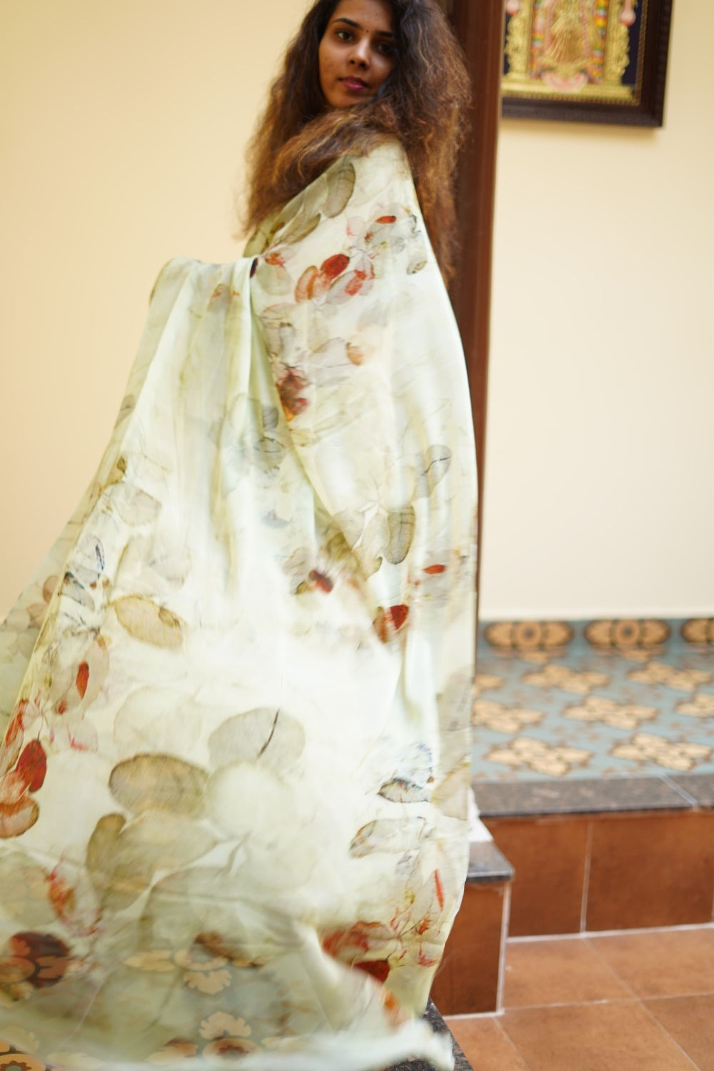 Fancy georgette saree PC14195