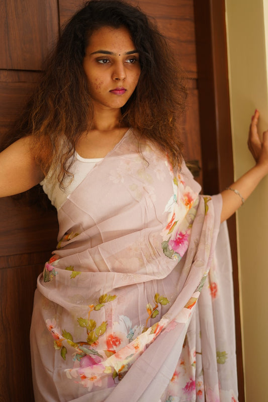Fancy georgette saree PC14201