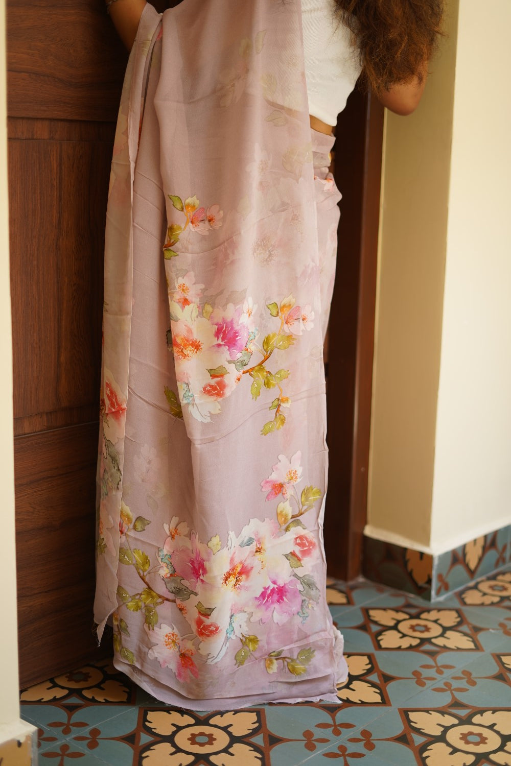 Fancy georgette saree PC14201