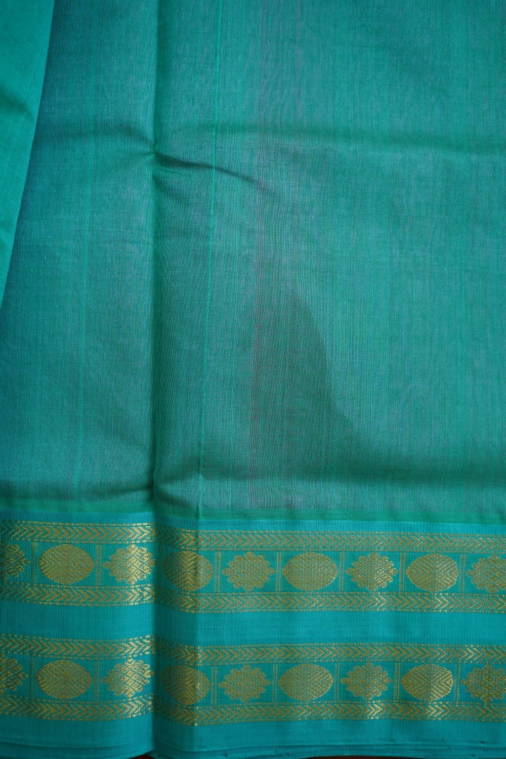 Bright Pink Kanchi Silk Cotton Saree PC10744