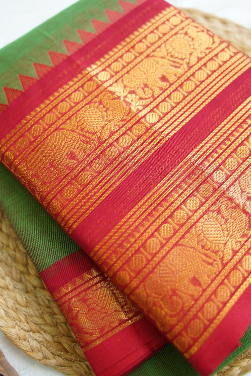 Chettinad handloom Cotton Saree PC18087