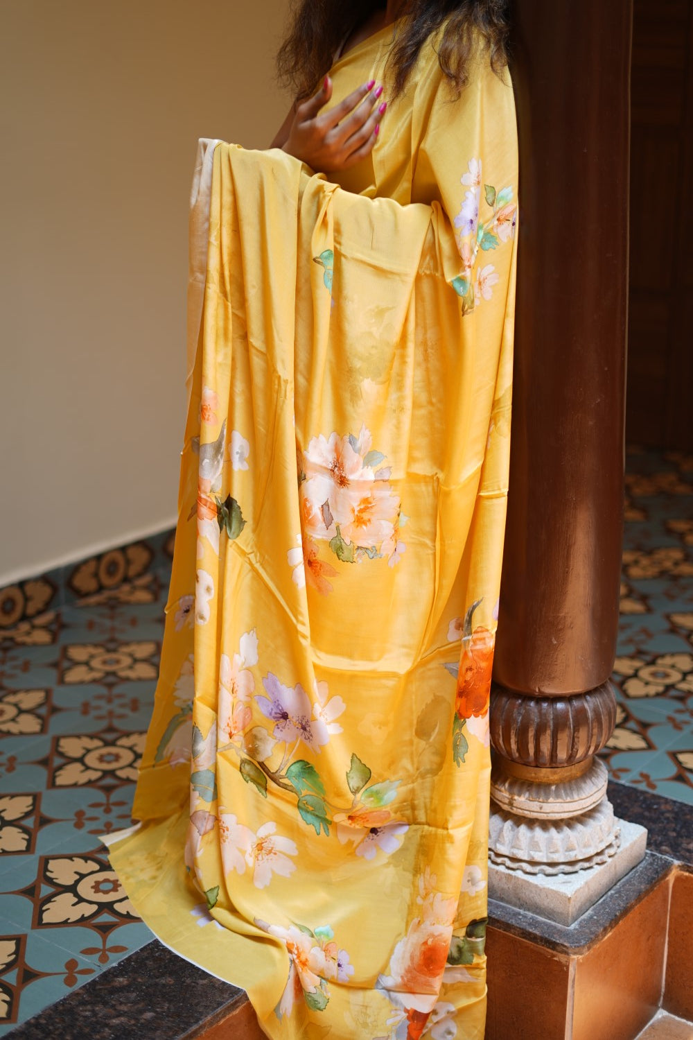 Fancy georgette saree PC14196