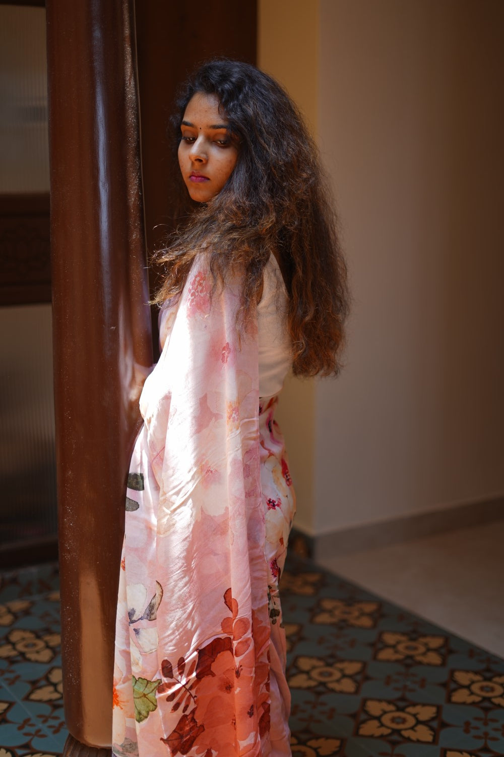 Fancy georgette saree PC14194