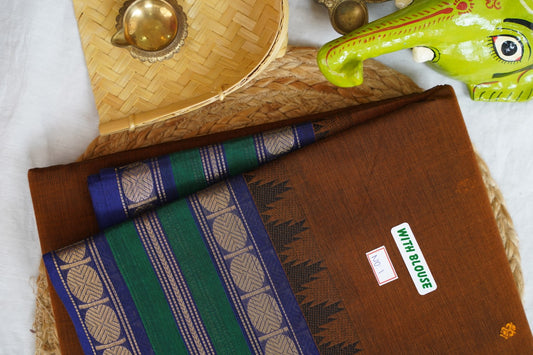 Chettinad handloom Cotton Saree PC16166