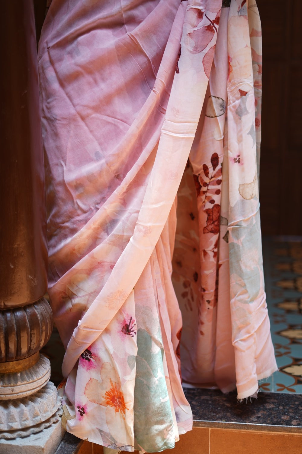 Fancy georgette saree PC14194