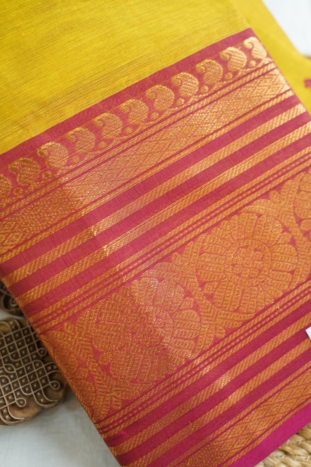 Chettinad handloom Cotton Saree PC18054