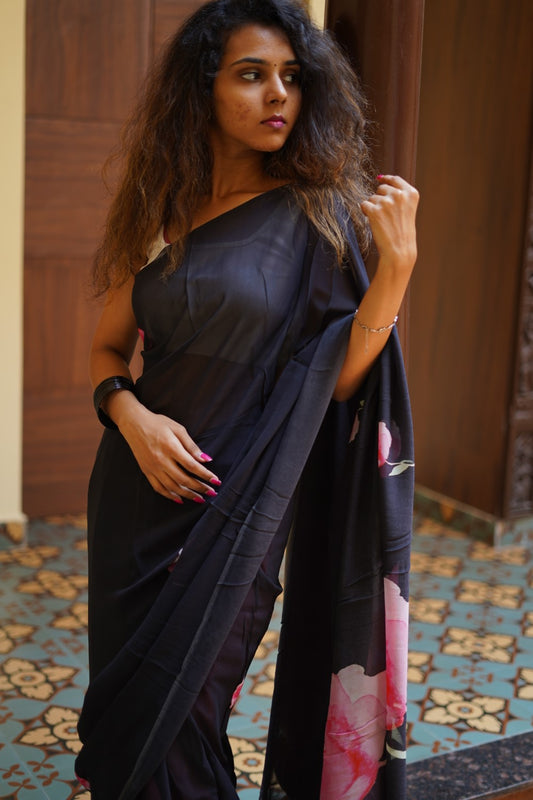 Fancy georgette saree PC14174