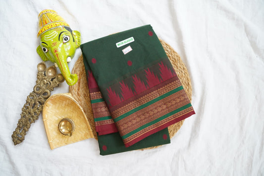 Chettinad handloom Cotton Saree PC16153