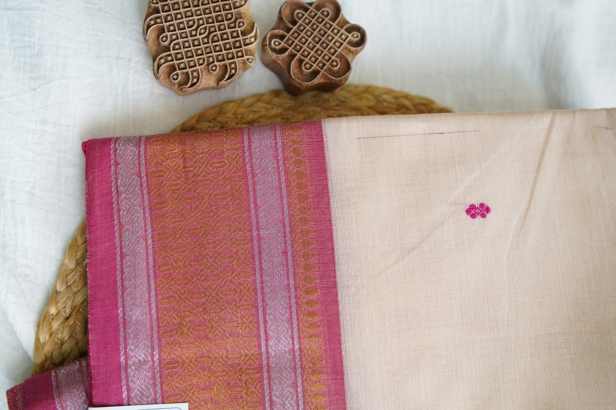 Chettinad handloom Cotton Saree PC18078