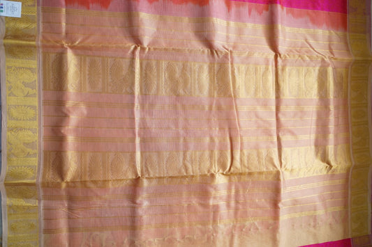 10 Yards Kanchi Handloom Silk Cotton Saree PC13715