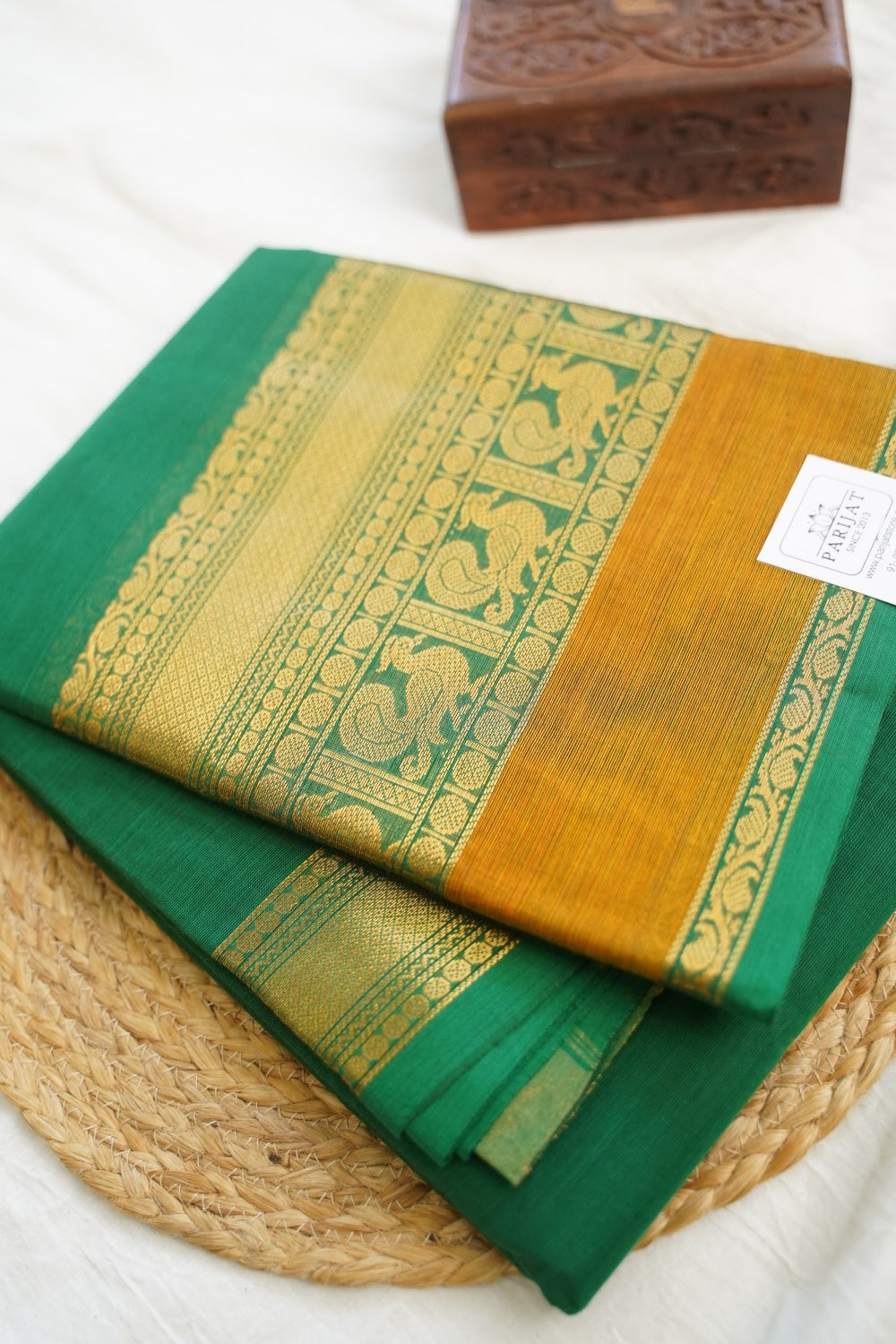Chettinad handloom Cotton Saree PC17218