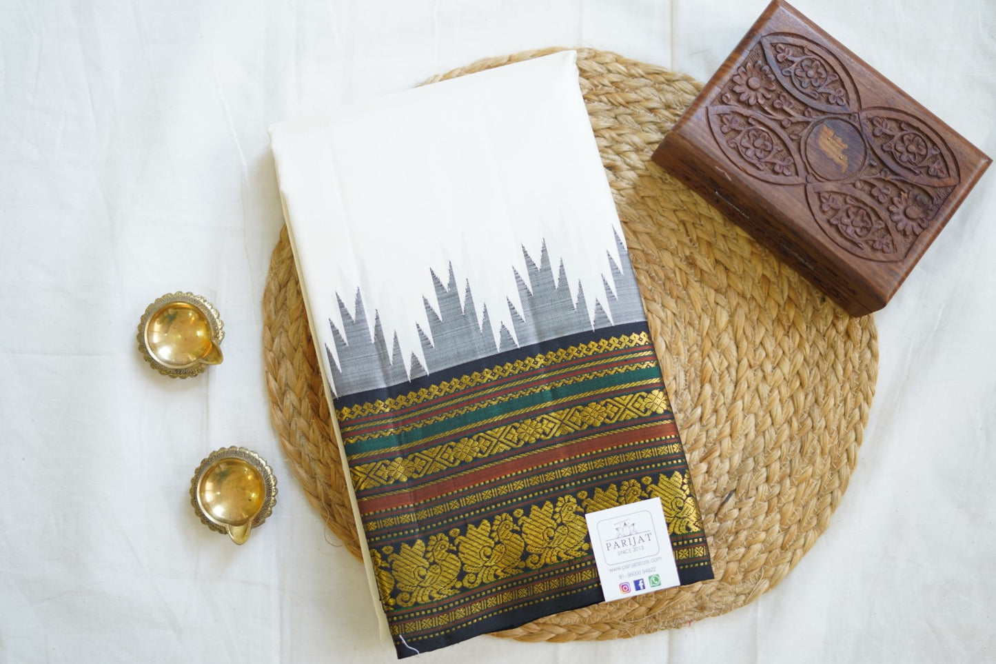 Pure Kanchi Silk Saree -PC14460