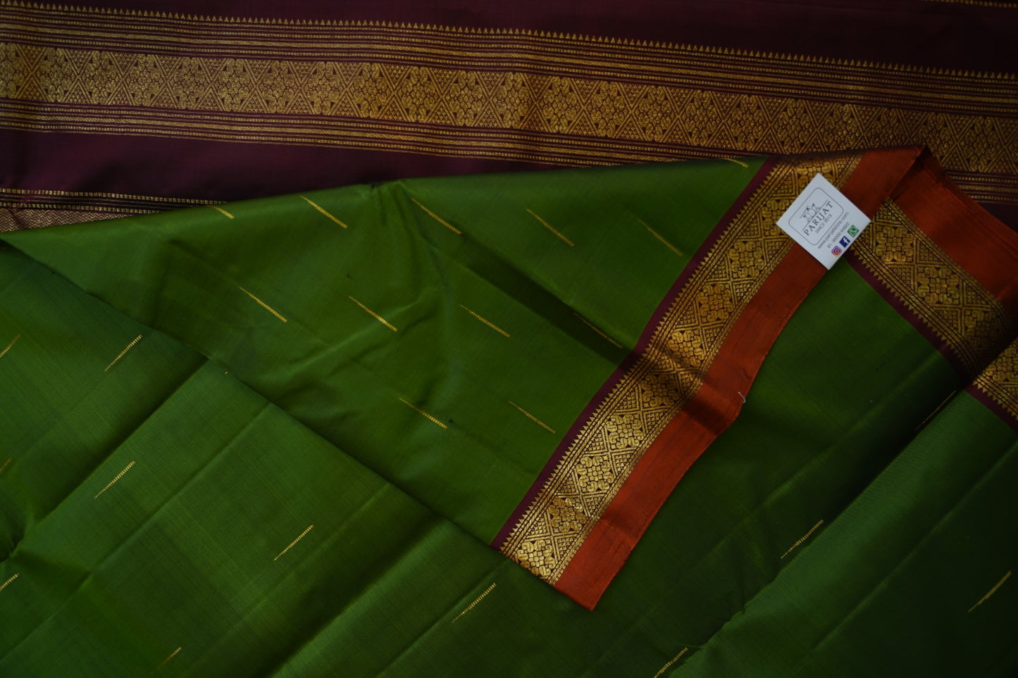 Pure Kanchi Silk Saree -PC14461