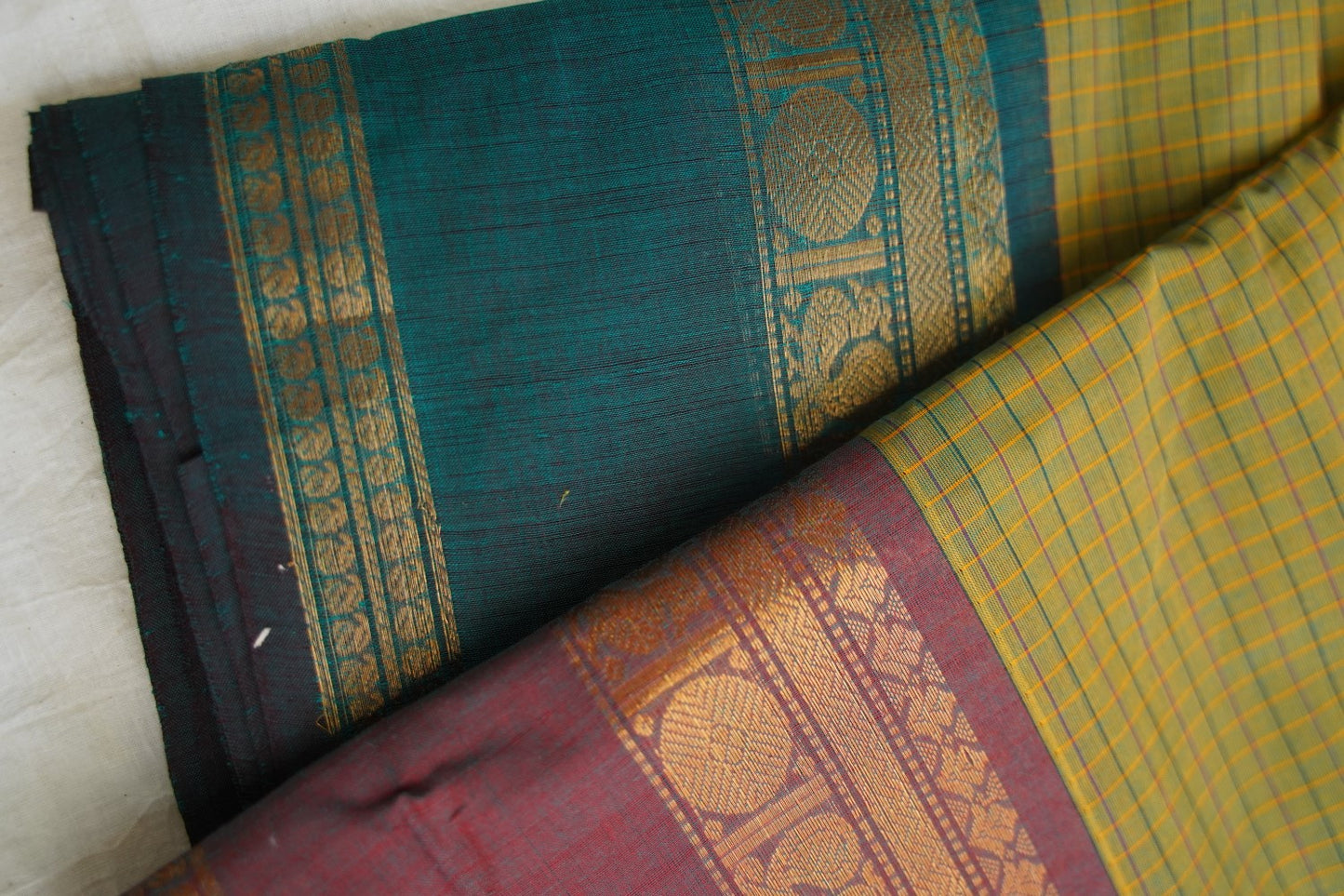 Chettinad handloom Cotton Saree PC17212