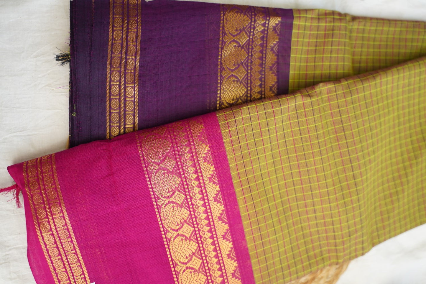 Chettinad handloom Cotton Saree PC17237