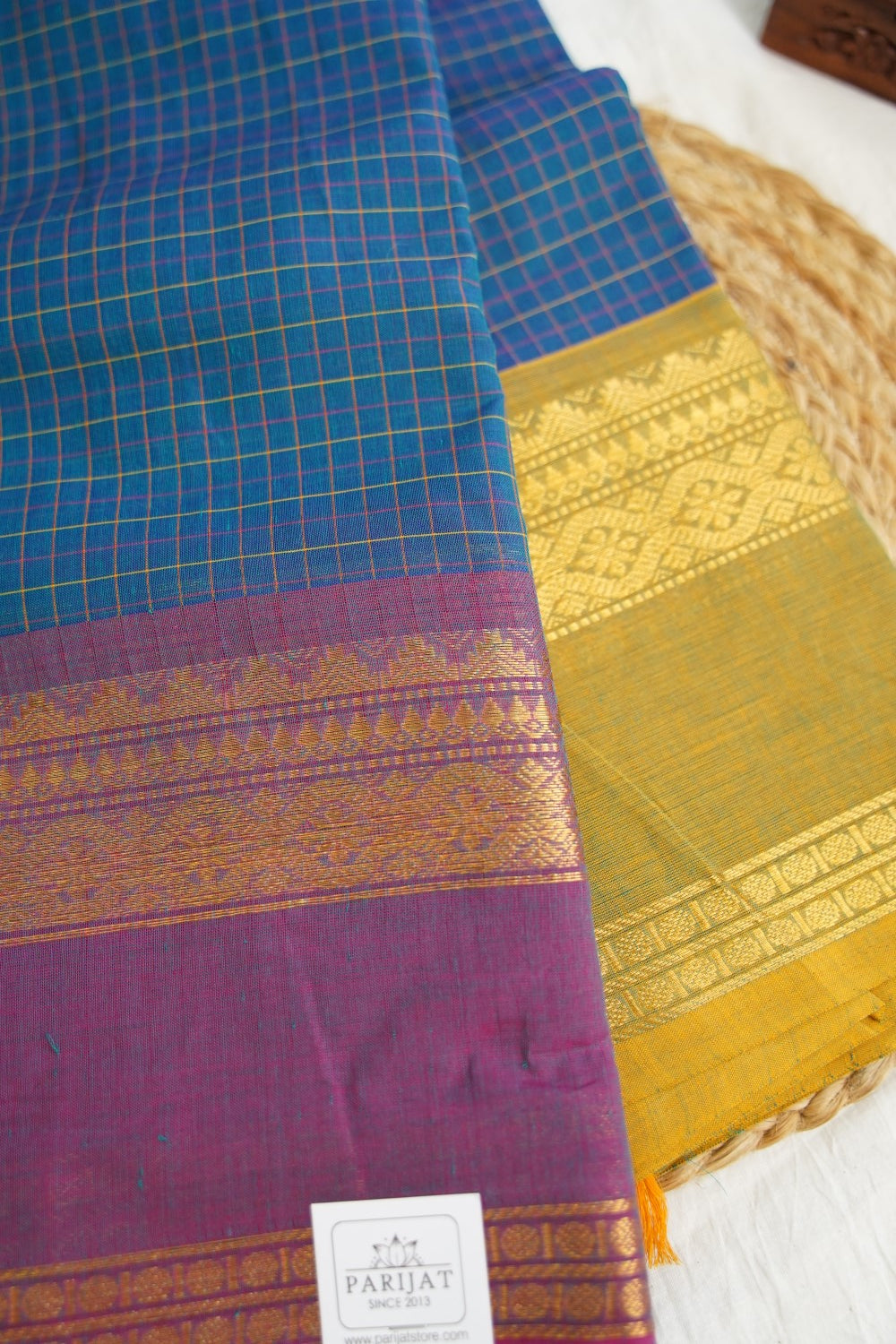 Chettinad handloom Cotton Saree PC17240
