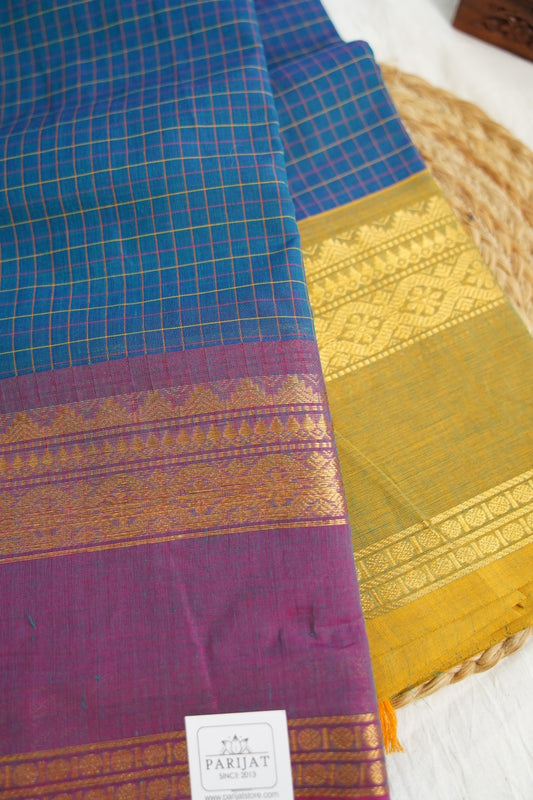 Chettinad handloom Cotton Saree PC17240