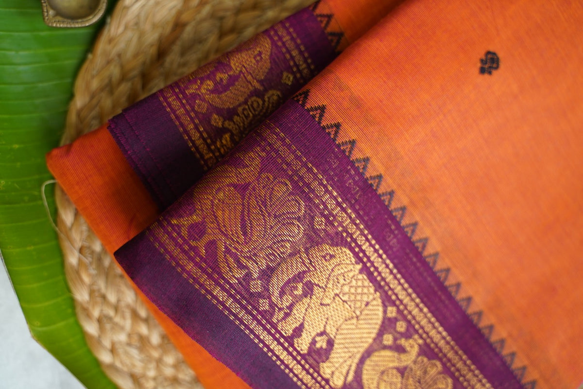 Chettinad handloom Cotton Saree PC18107