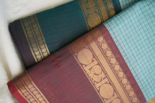 Chettinad handloom Cotton Saree PC17248