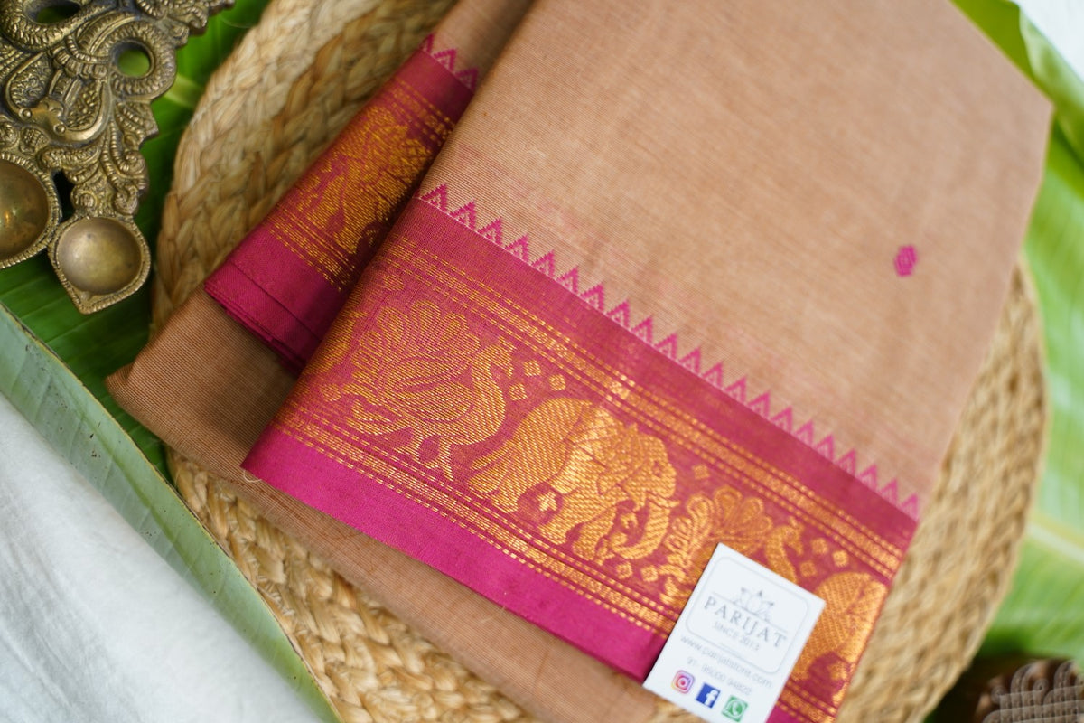 Chettinad handloom Cotton Saree PC18103