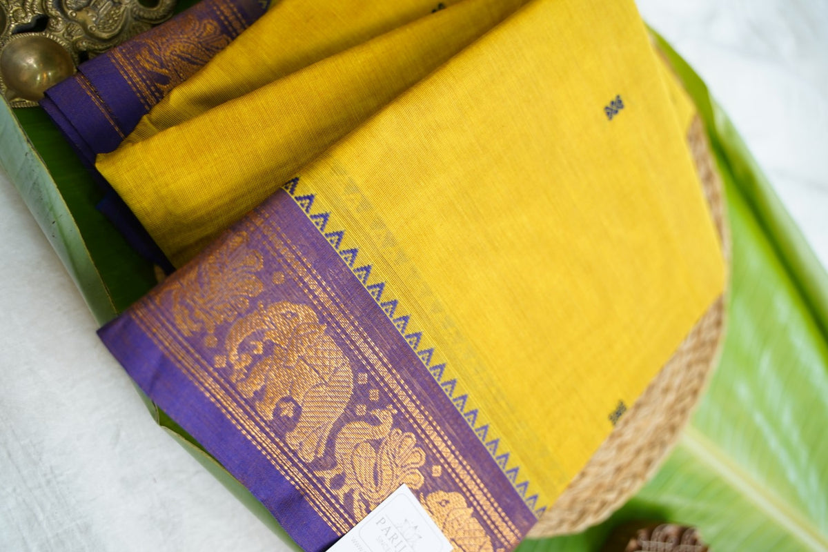 Chettinad handloom Cotton Saree PC18105