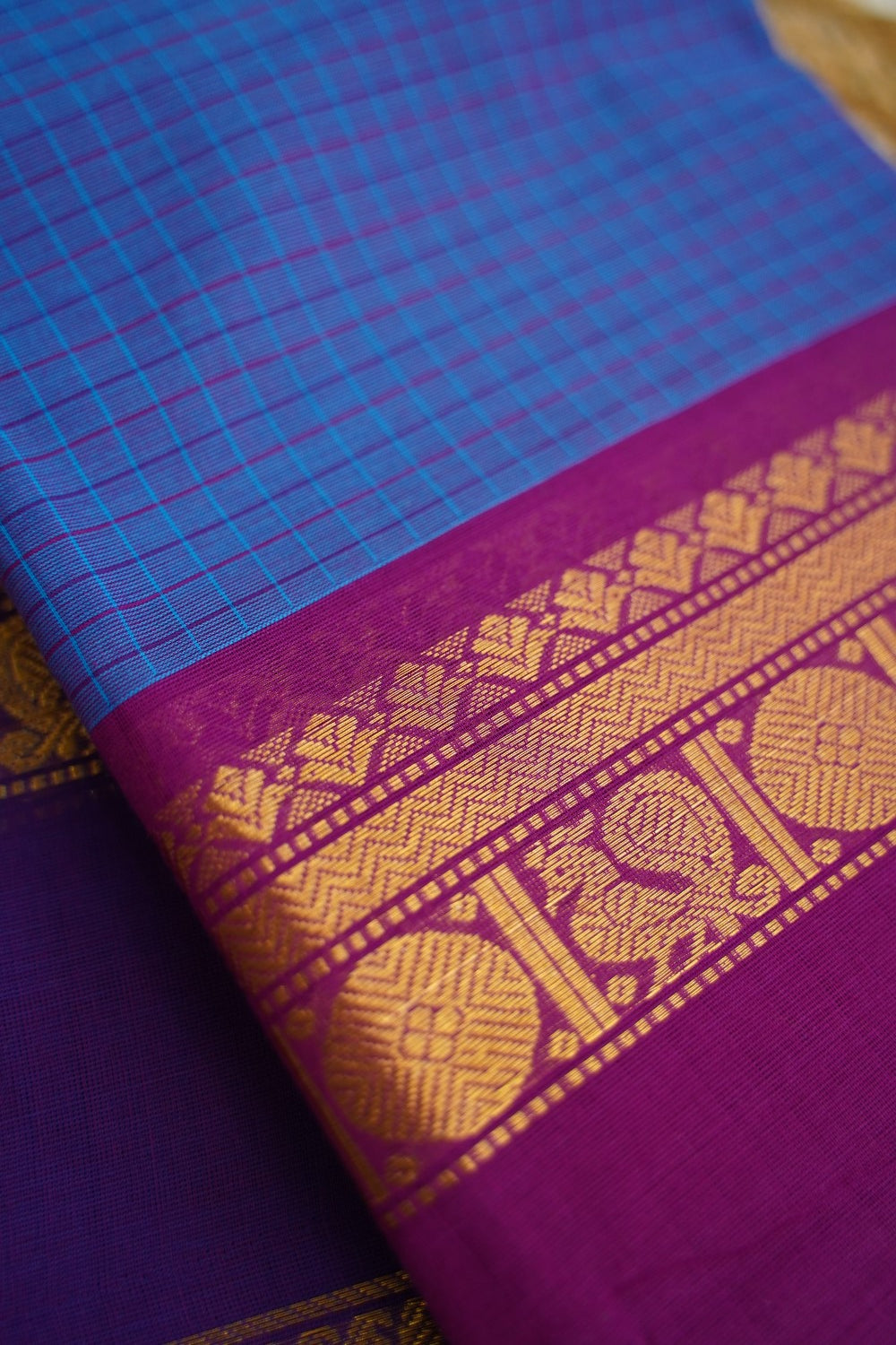 Chettinad handloom Cotton Saree PC17244