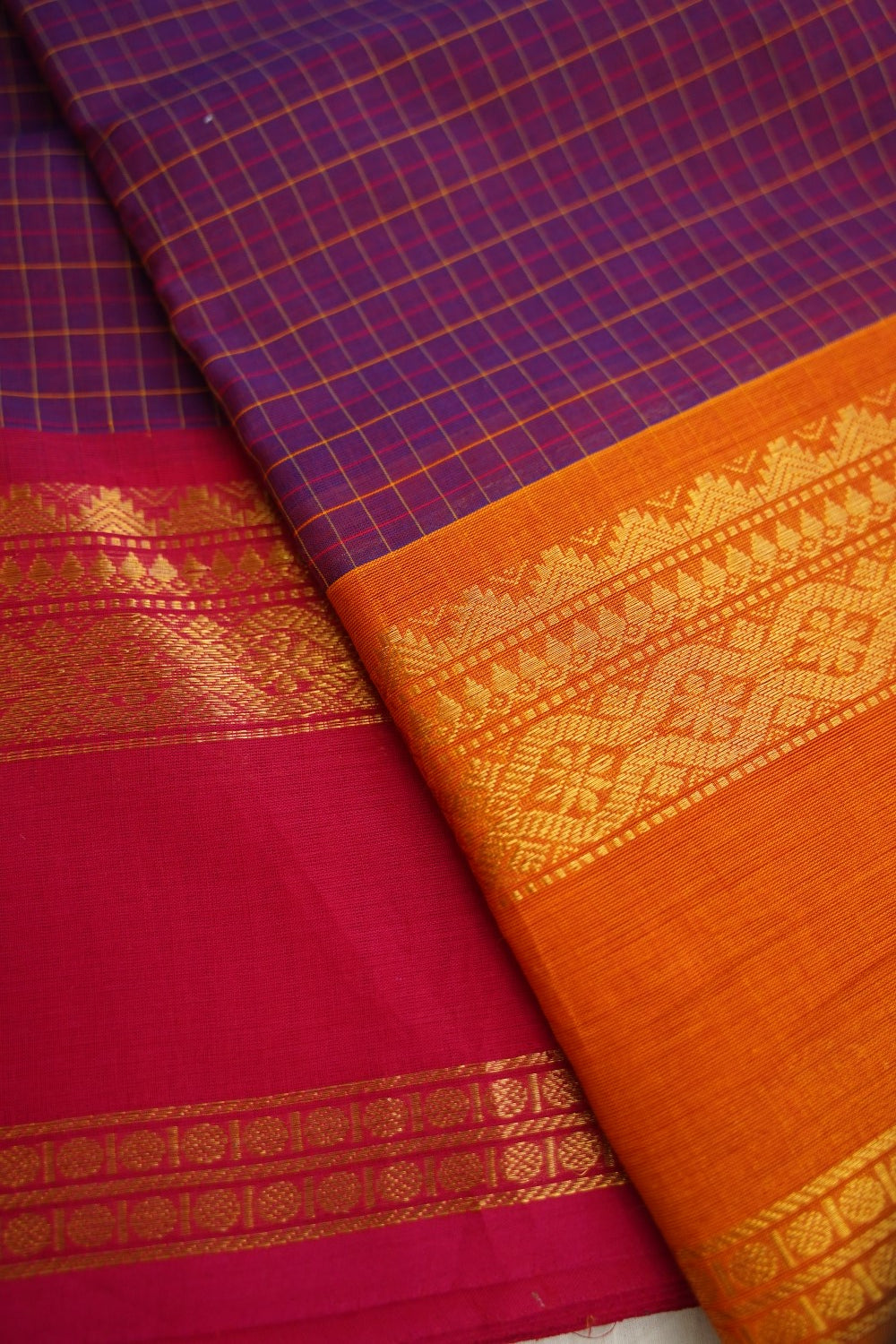 Chettinad handloom Cotton Saree PC17245