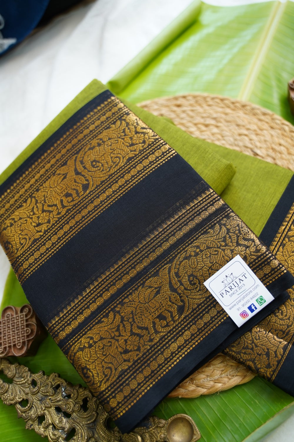 Chettinad handloom Cotton Saree PC18116