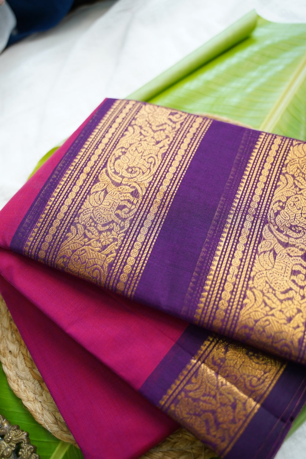 Chettinad handloom Cotton Saree PC18119