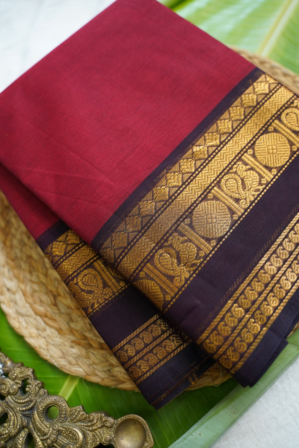 Chettinad handloom Cotton Saree PC18114