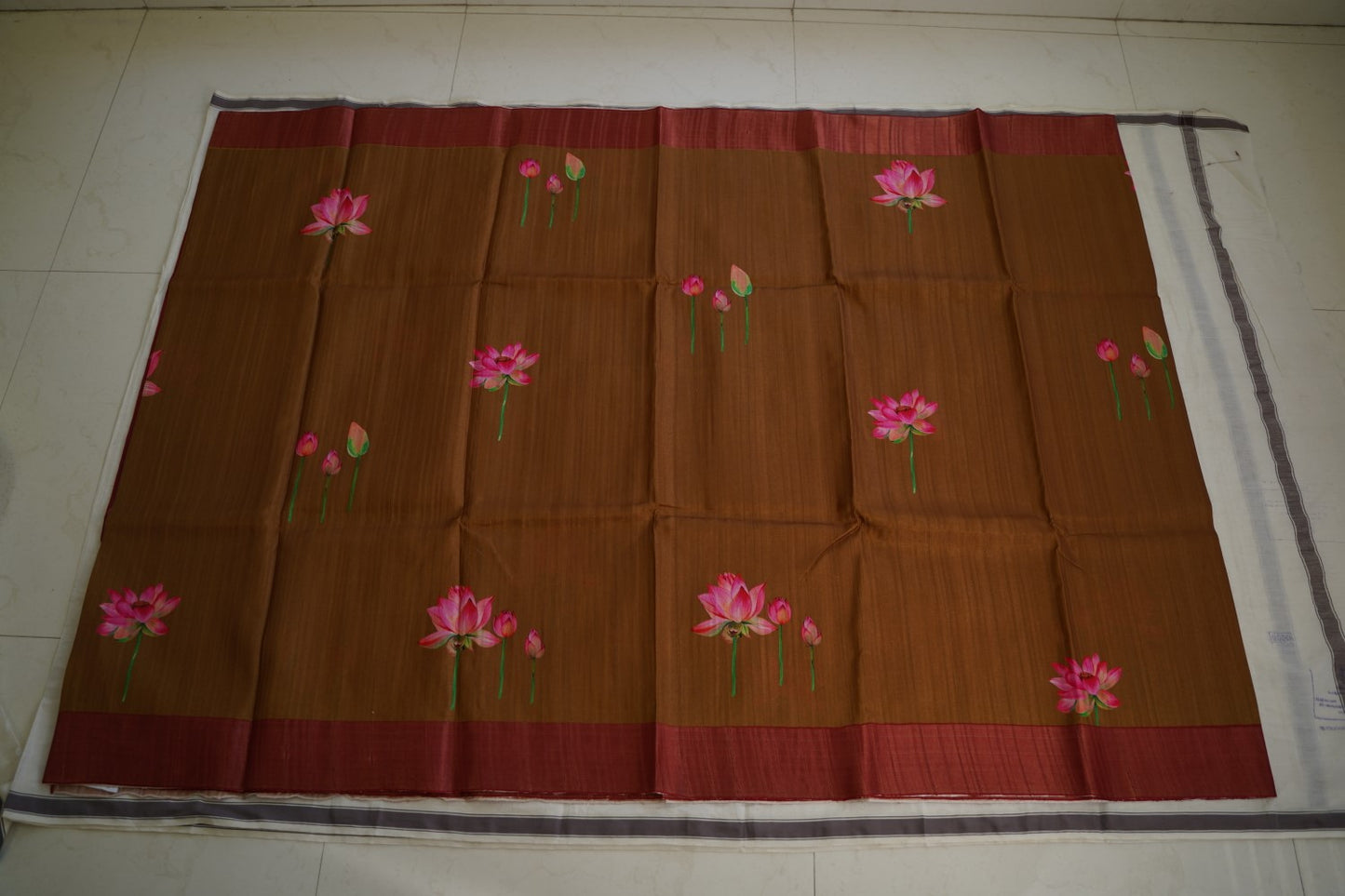 Semi tussar Fancy saree PC14476