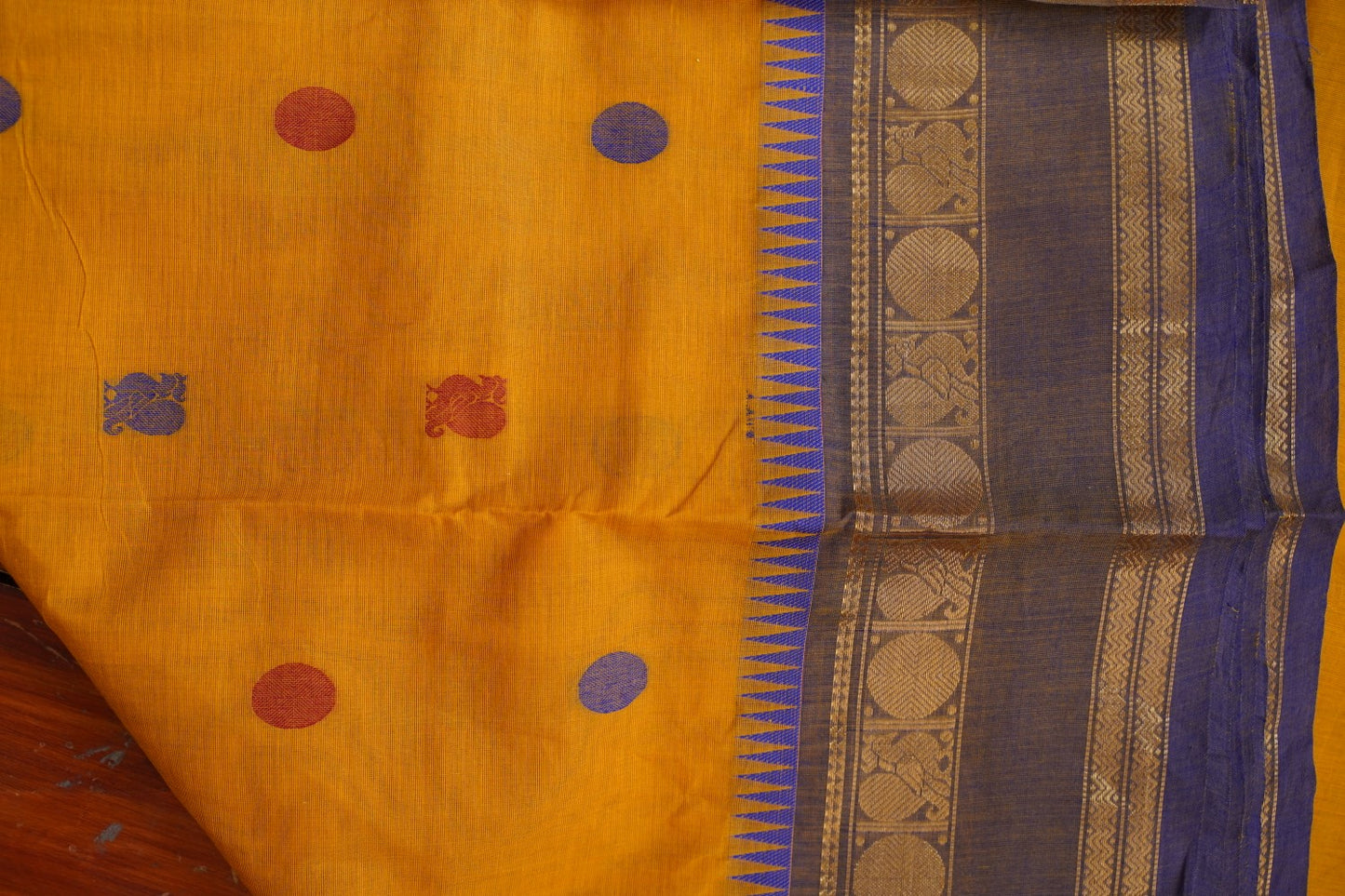 Chettinad handloom Cotton Saree PC16141