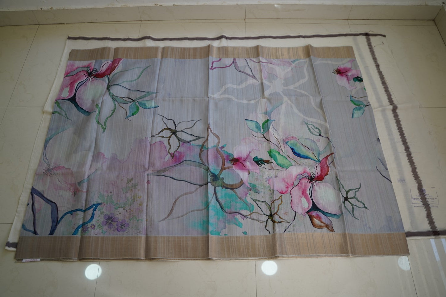 Semi tussar Fancy saree PC14471