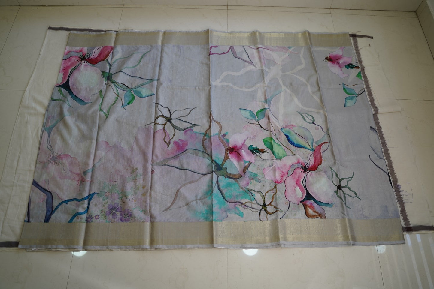 Semi tussar Fancy saree PC14470