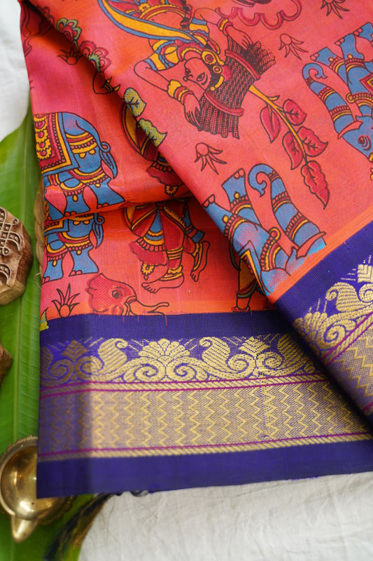 Kanchi Handloom Silk Cotton Saree PC17259
