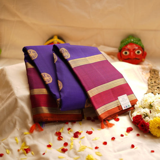 Pure Kanchi Silk Saree PC9802