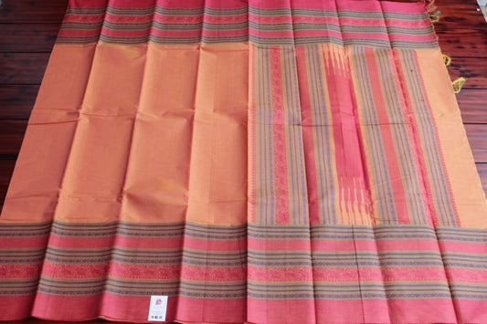 Kanchi handloom Cotton saree PC12834