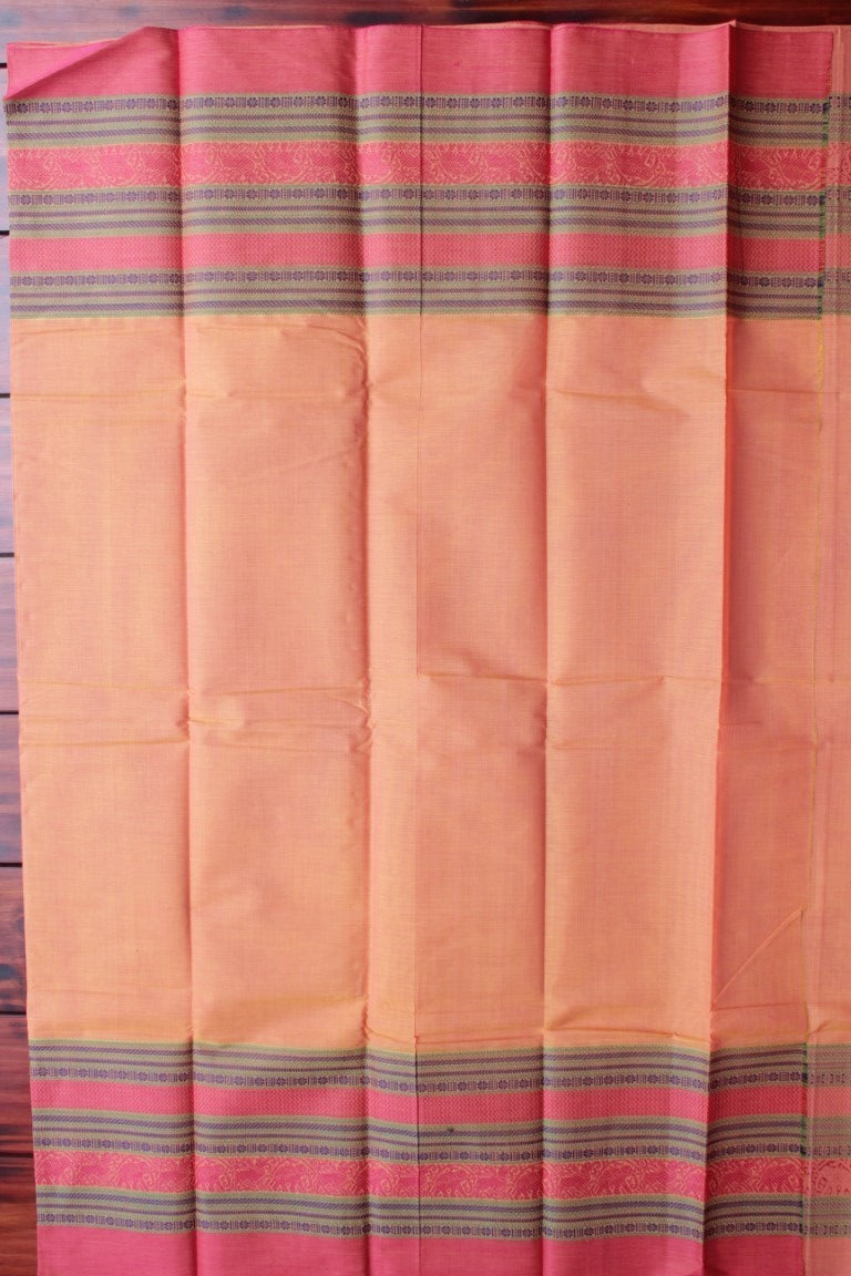 Kanchi handloom Cotton saree PC12834