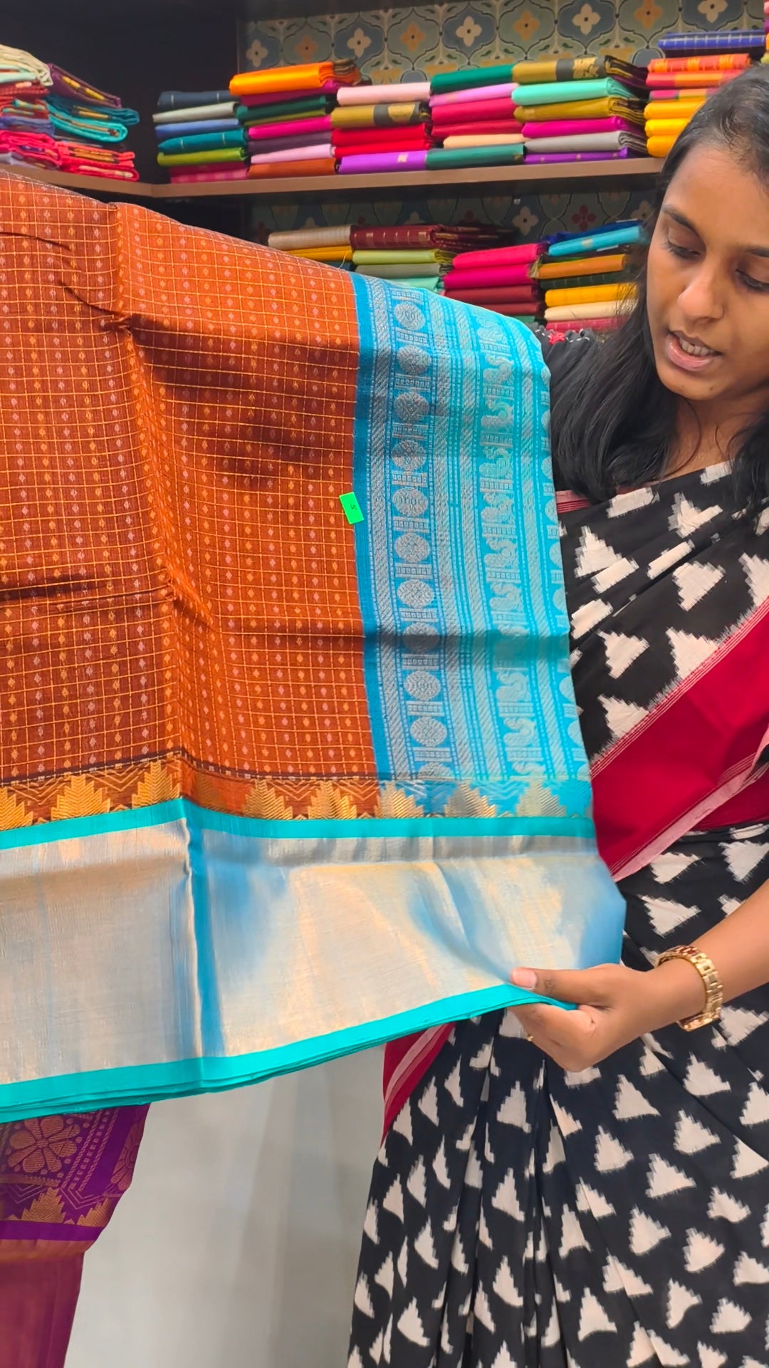 Kanchi Silk Cotton Saree
