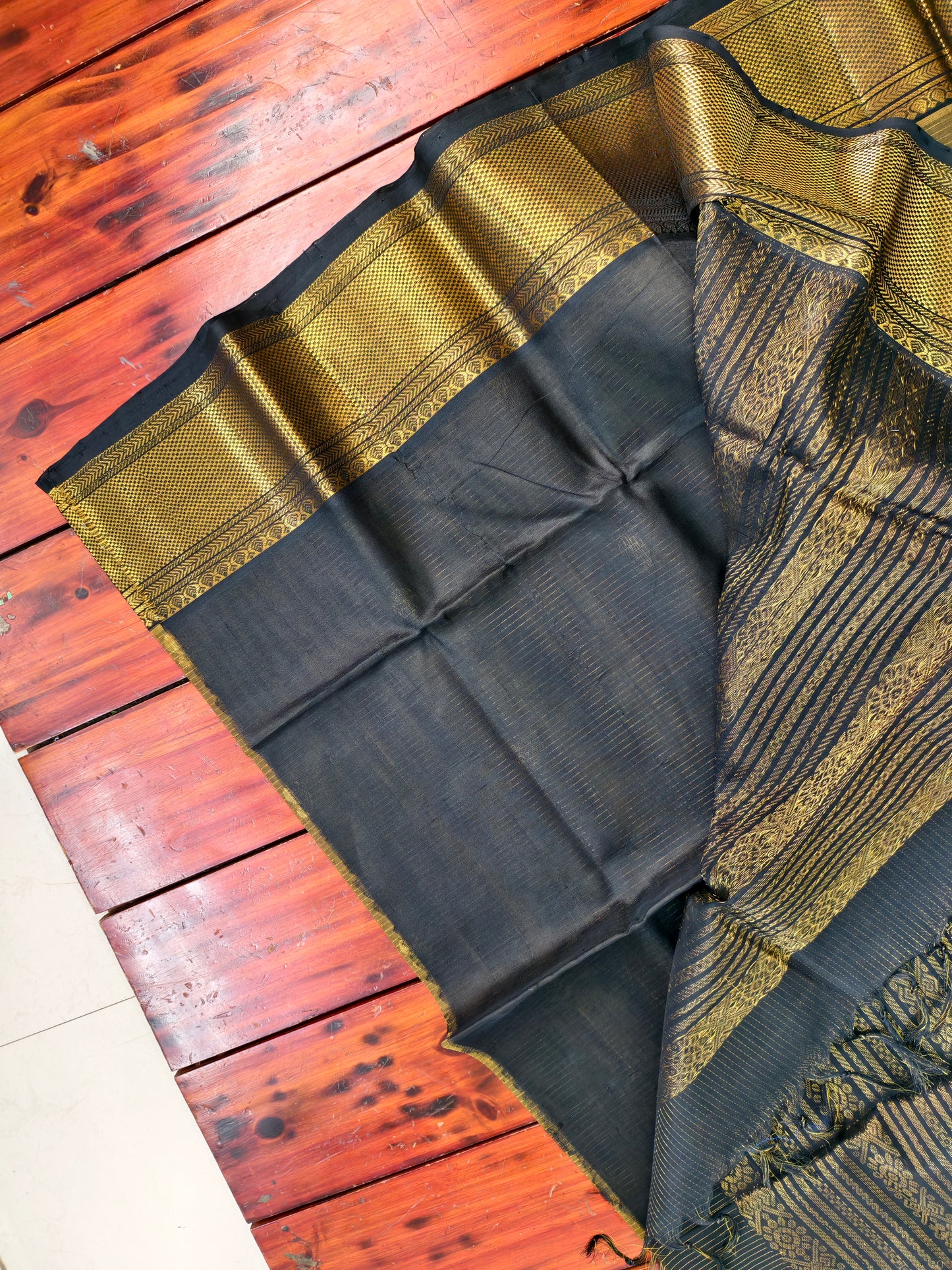 Kanchi Handloom Silk Cotton Saree PC16543
