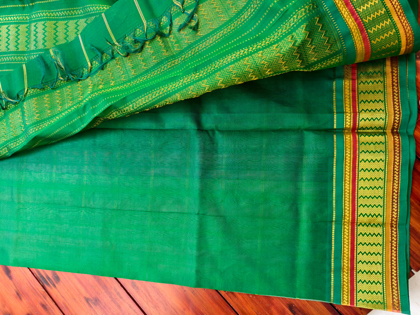 Kanchi Handloom Silk Cotton Saree-PC16508