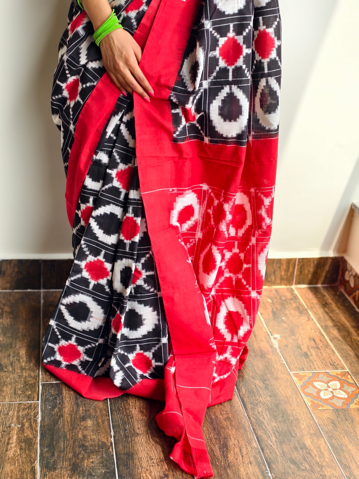Telia rummal handloom Cotton Saree PC12380