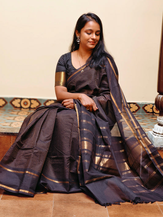 Chettinad handloom Cotton Saree PC16205