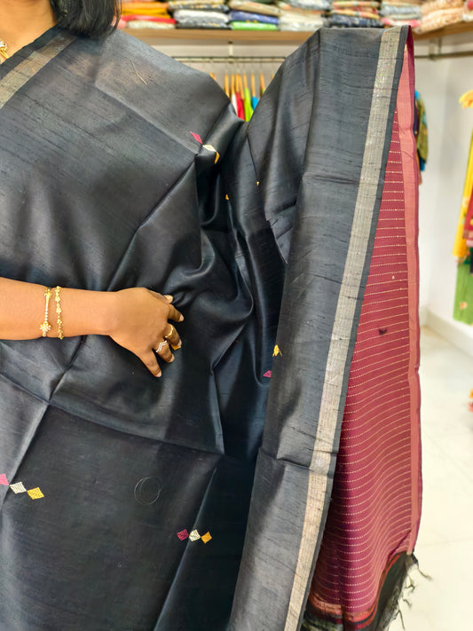 Pure Tussar saree PC17724