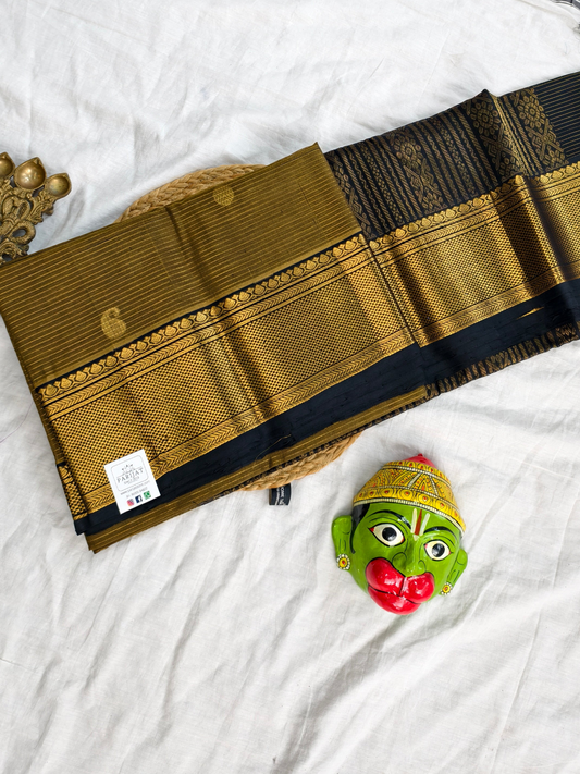 Kanchi Handloom Silk Cotton Saree PC16543