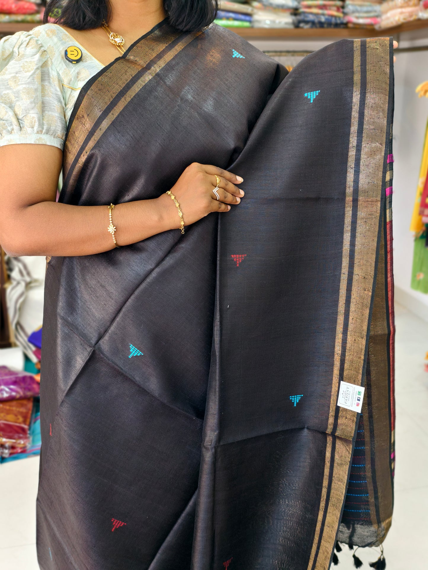 Pure Tussar saree PC17725