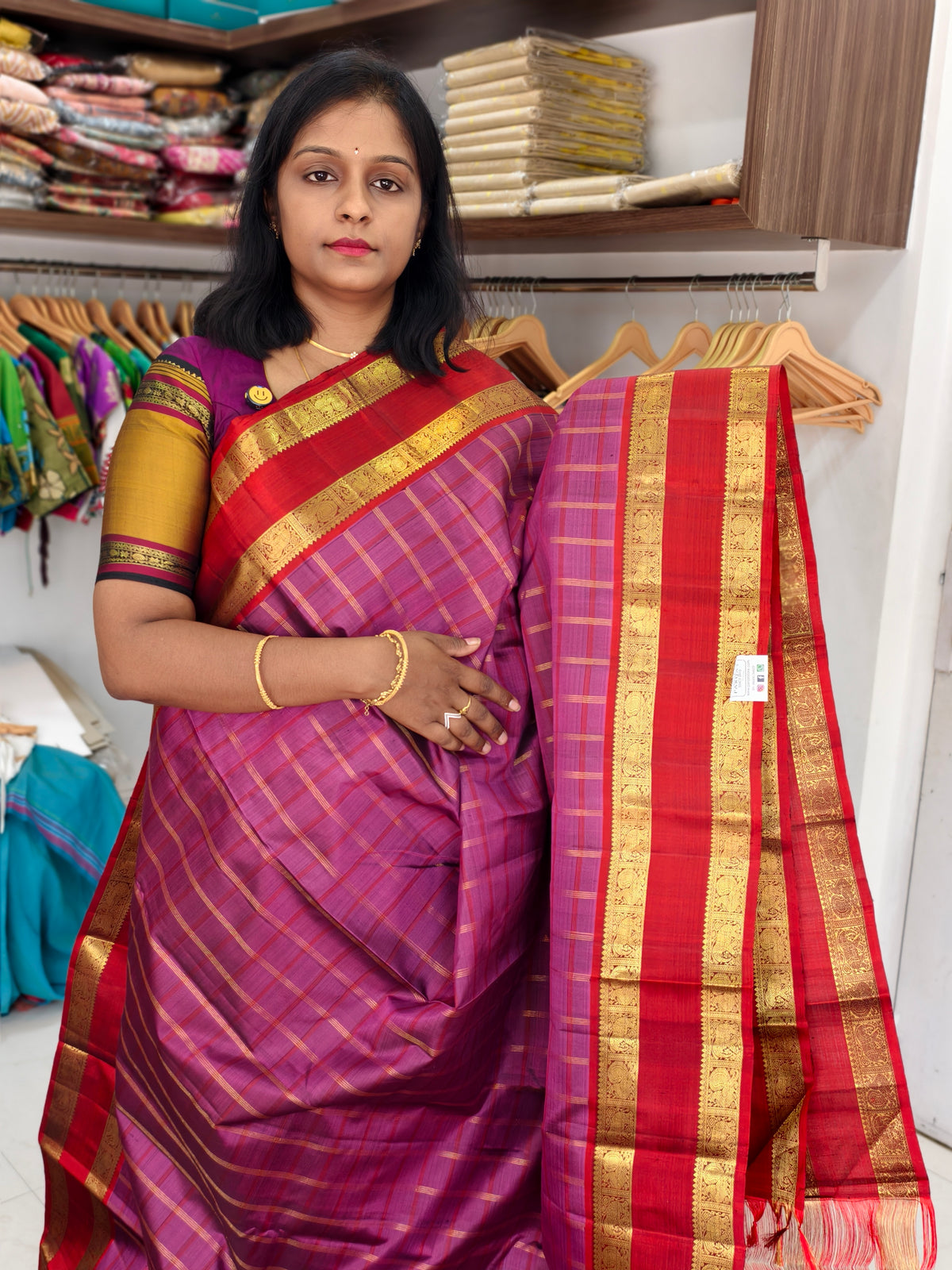 Pure Kanchi Silk Saree PC17843